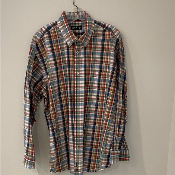 Orvis Other - Orvis Plaid Button-Down Shirt